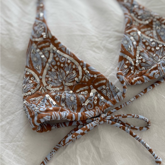 Victorias Secret Beaded Bikini Top - Picture 3 of 6
